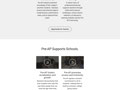 A "sell page" pitching Pre-AP, targeted as an area of potential revenue.