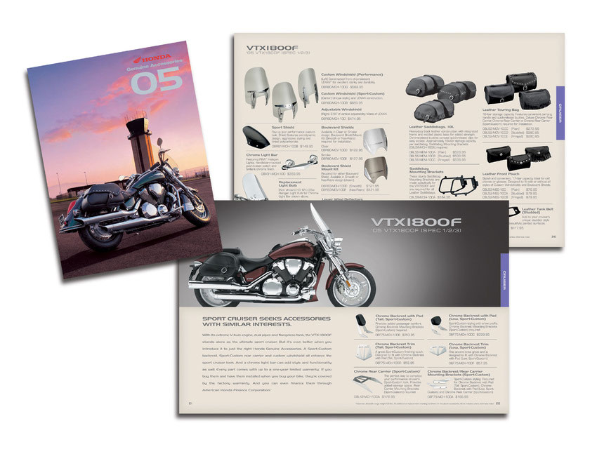 Honda Genuine Accessories catalog