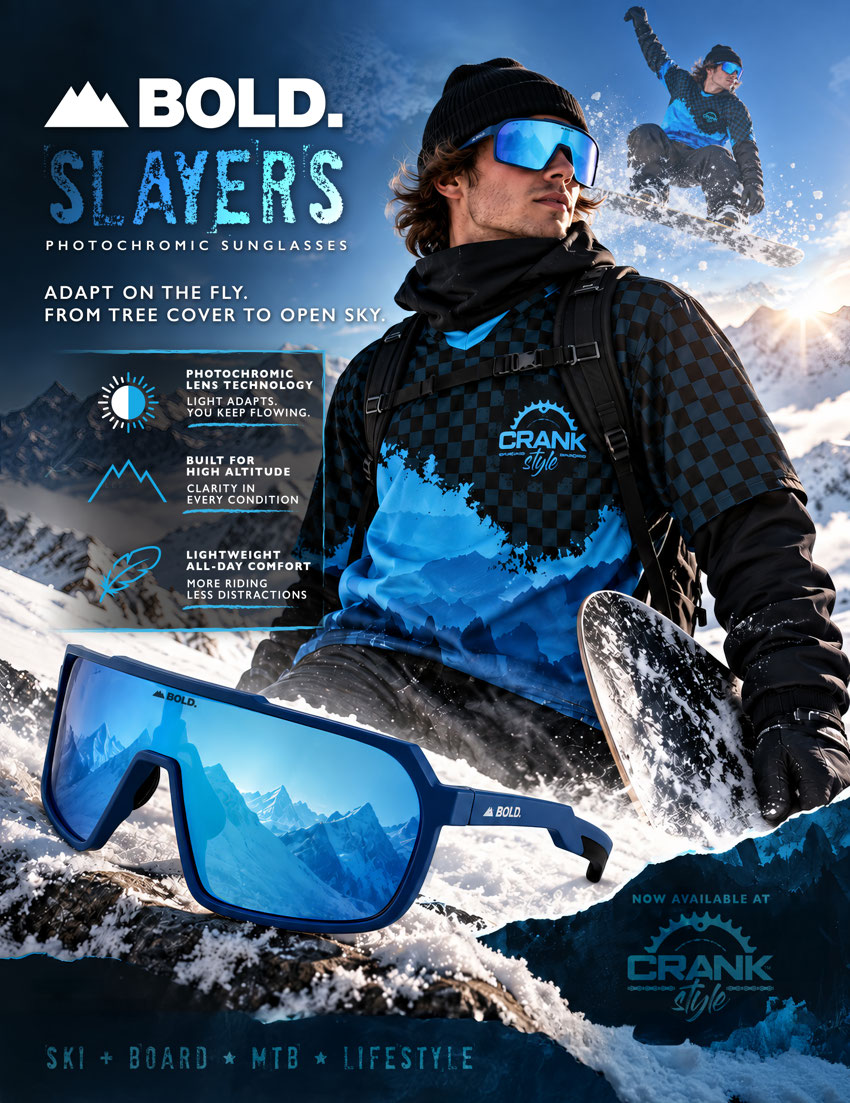 Bold Outerwear + Crank StyleSlayer Glasses Ad