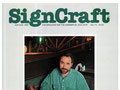 Signcraft Magazine May / June 1993. Article on Tower Records Berkeley display / sign work with Zak Wilson.