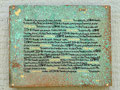 "Gracias, GV" - 8" X 10", copper, patina, acrylic, wood, 2026