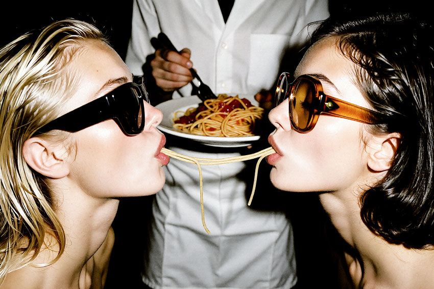 80s fashion photography inspired image by Guido Di Salle, Diary series
