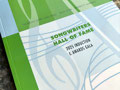 Designing the materials for the Songwriters Hall of Fame Induction
& Awards Gala with Buckley Hall Events has been a longstanding project of
mine. The 2025 Induction & Awards Gala was held on Thursday, June 12 at the
New York Marriott Marquis in Times Square. The inductees were George Clinton,
The Doobie Brothers, Ashley Gorley, Rodney “Darkchild” Jerkins, Mike Love, and
Tony Macaulay. Stephen Schwartz received the Johnny Mercer Award and Gracie
Abrams received the Hal David Starlight Award.
This is the cover of the printed program which
features photos and bios of all the inductees and awardees, photos from the
previous year’s gala, information about the organization, scholarships, news,
production credits, etc.